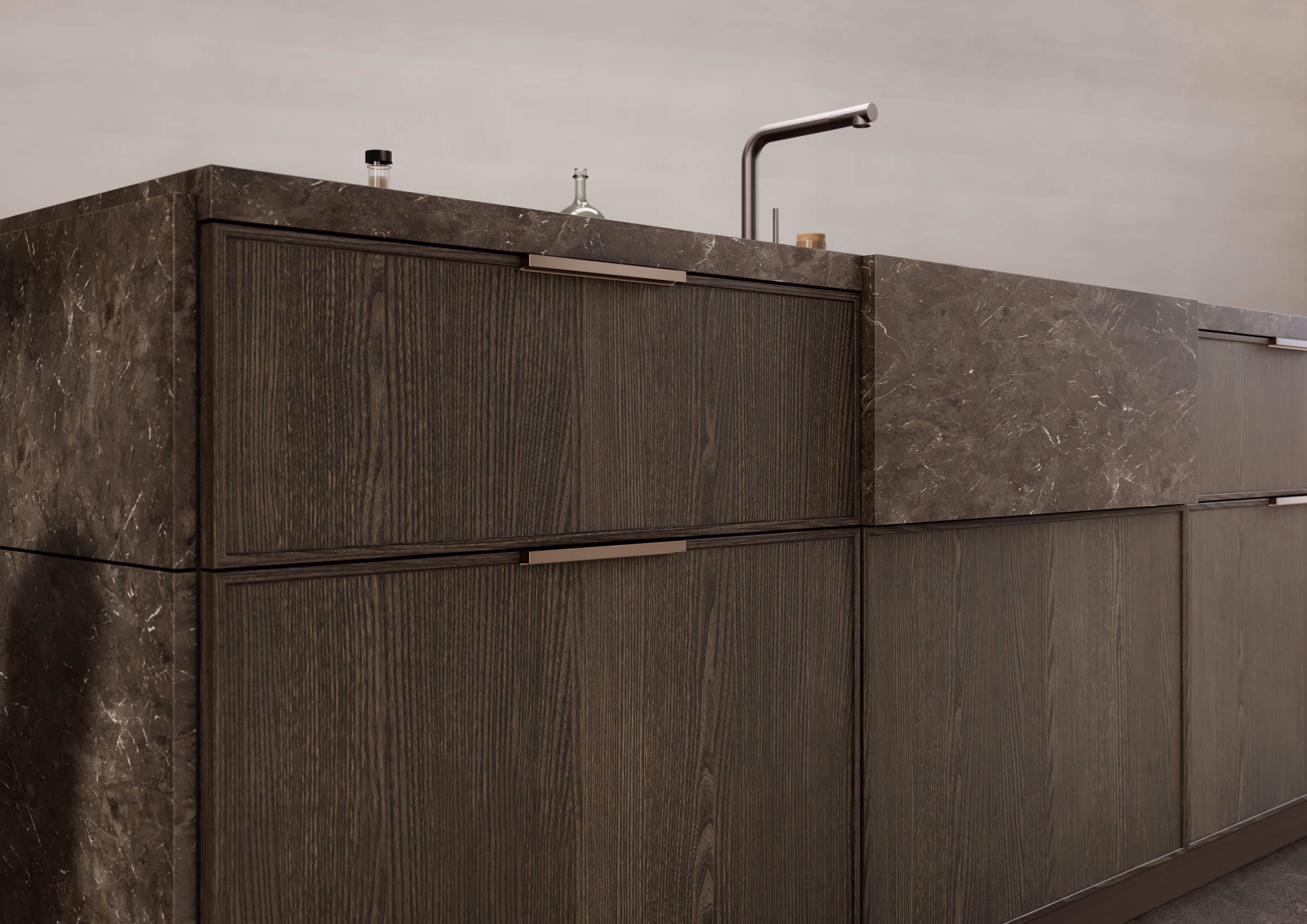Leicht bespoke German kitchen by Anthony Lawrence Interiors, Saddleworth