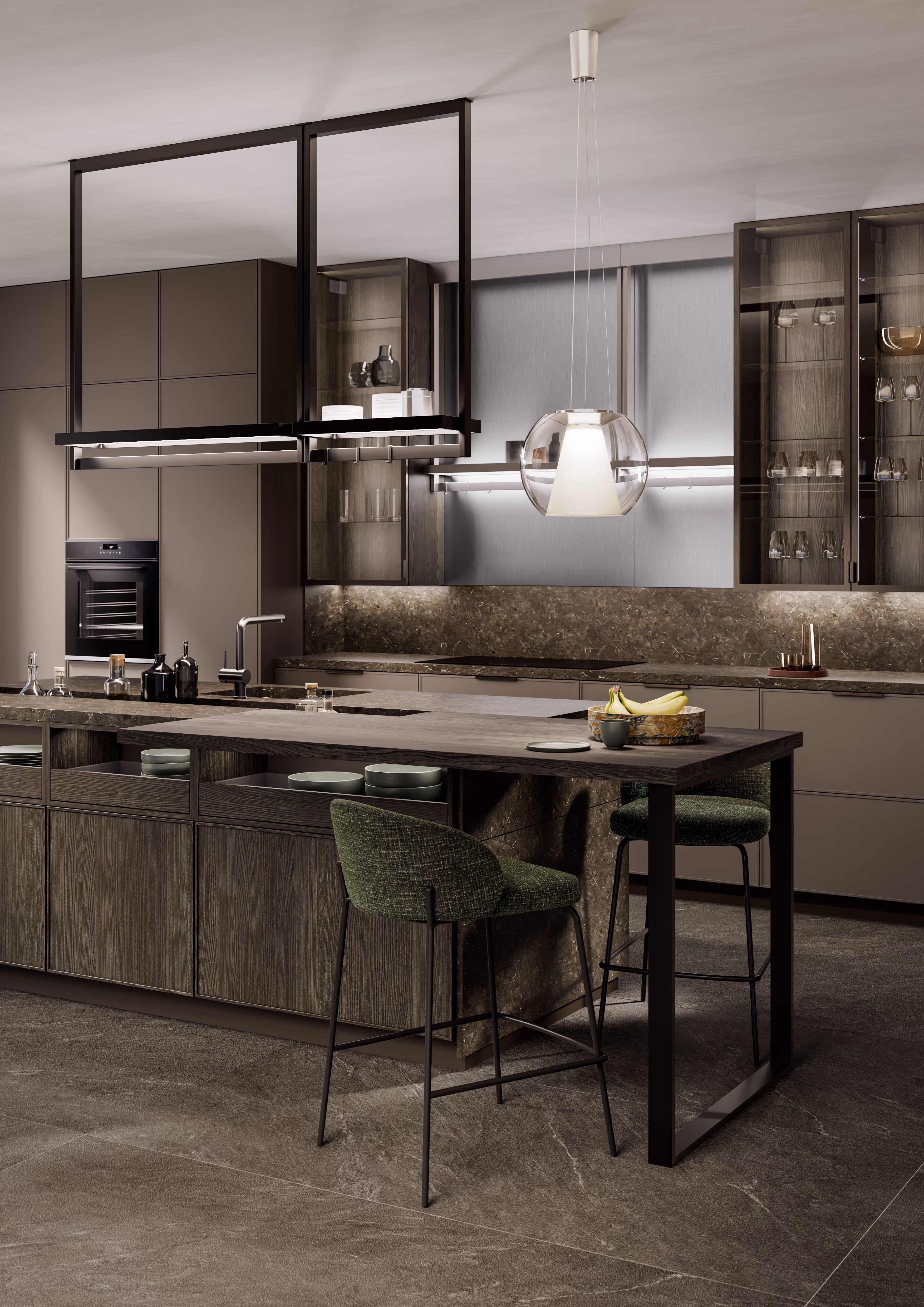 Leicht bespoke German kitchen by Anthony Lawrence Interiors, Saddleworth