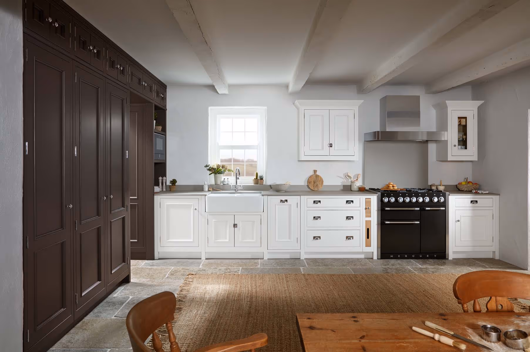 1909 Georgian bespoke kitchen by Anthony Lawrence Interiors, Saddleworth