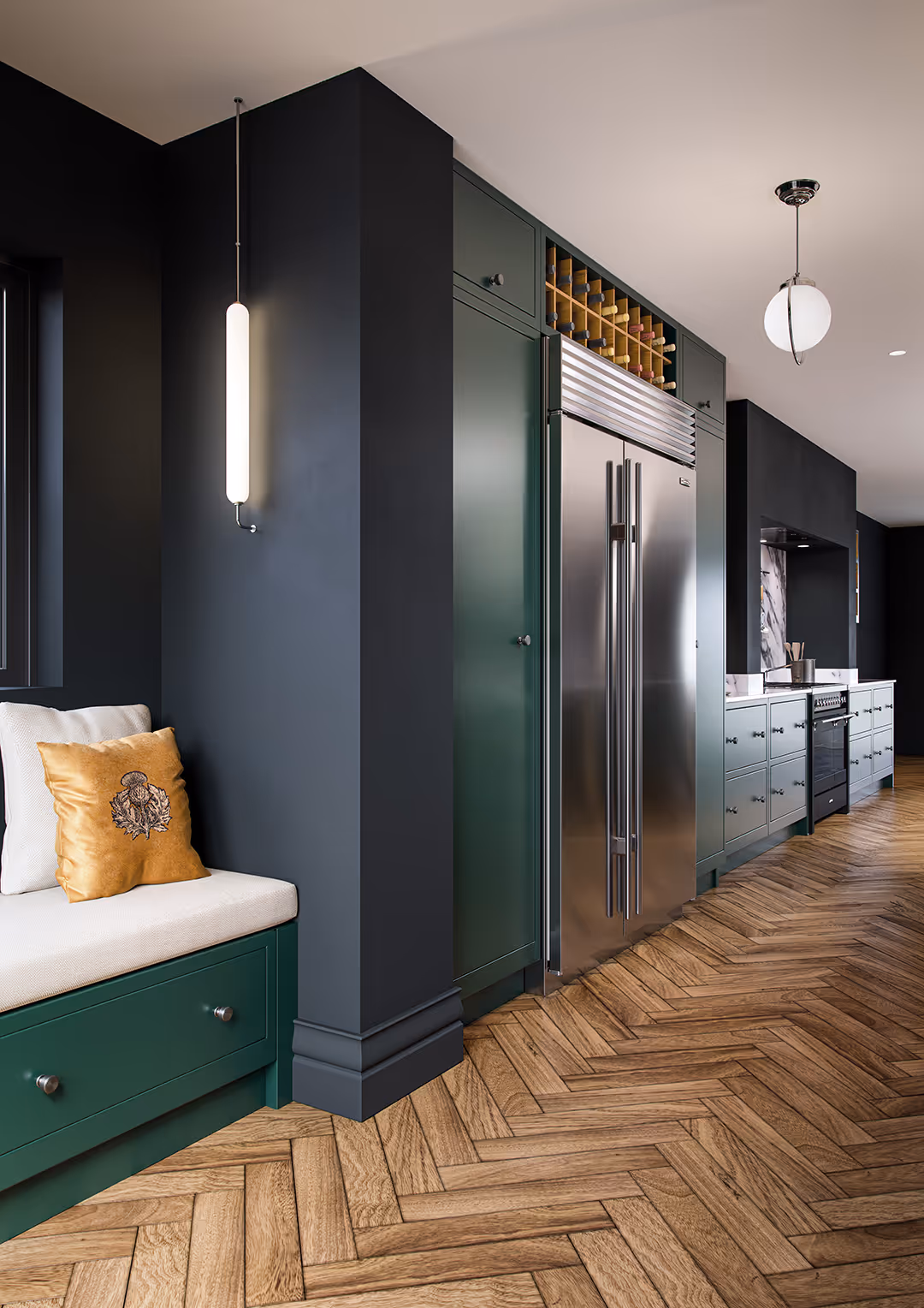 Novelle Aurora bespoke kitchen by Anthony Lawrence Interiors, Saddleworth