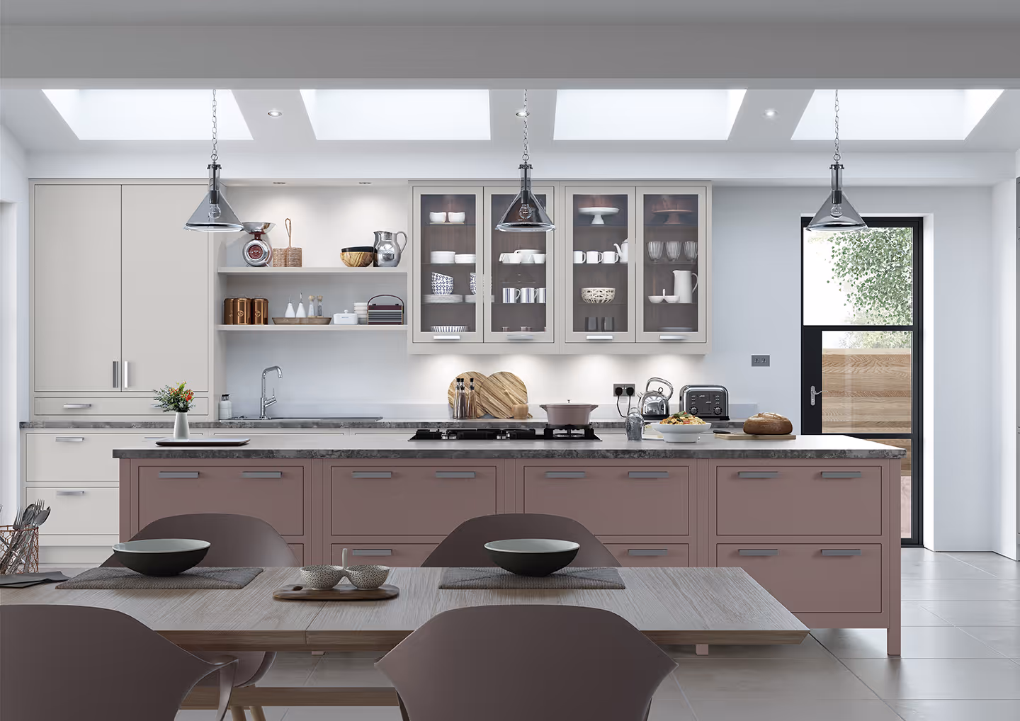 Novelle Aurora bespoke kitchen by Anthony Lawrence Interiors, Saddleworth