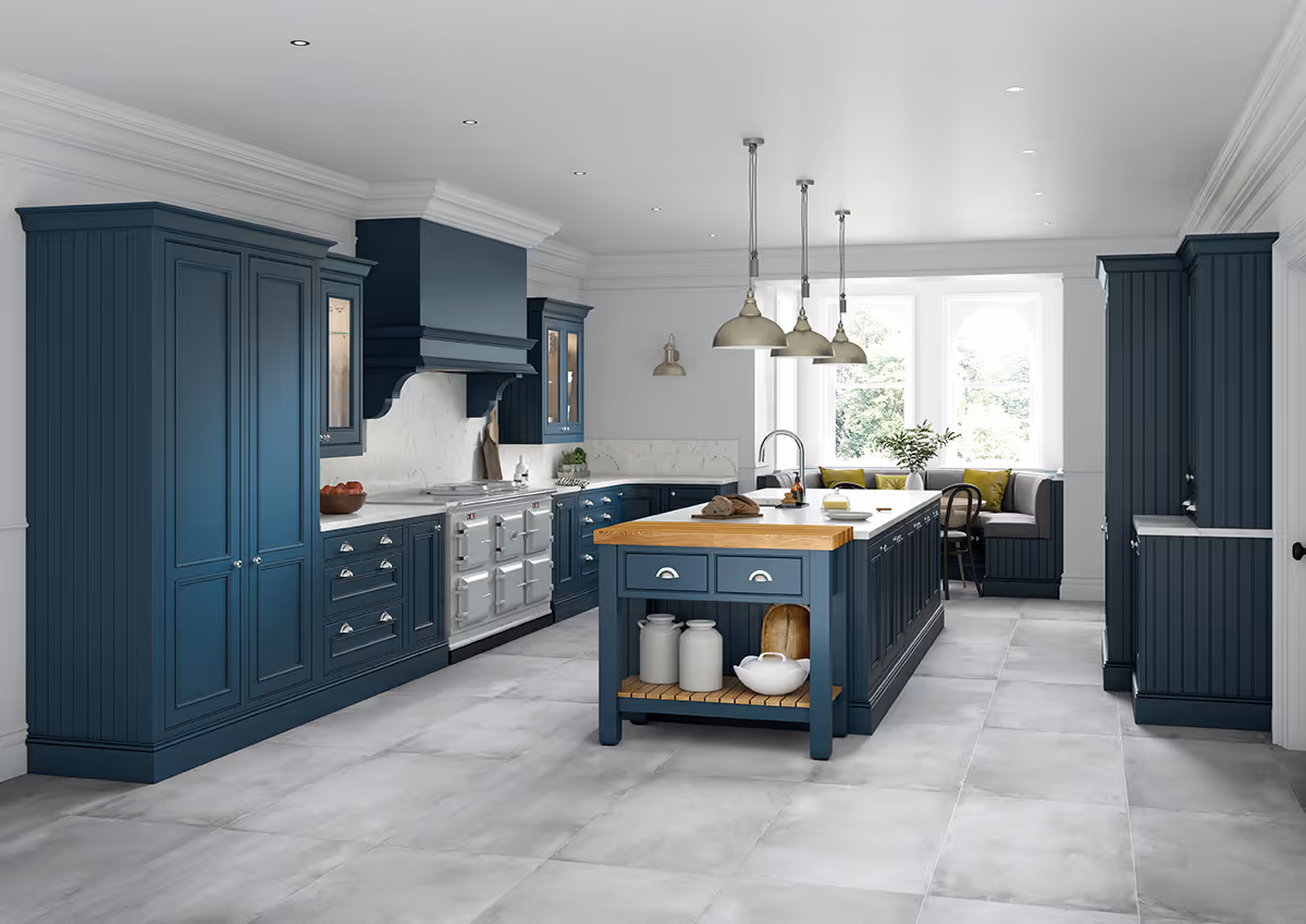 Novelle Charlotte bespoke kitchen by Anthony Lawrence Interiors, Saddleworth