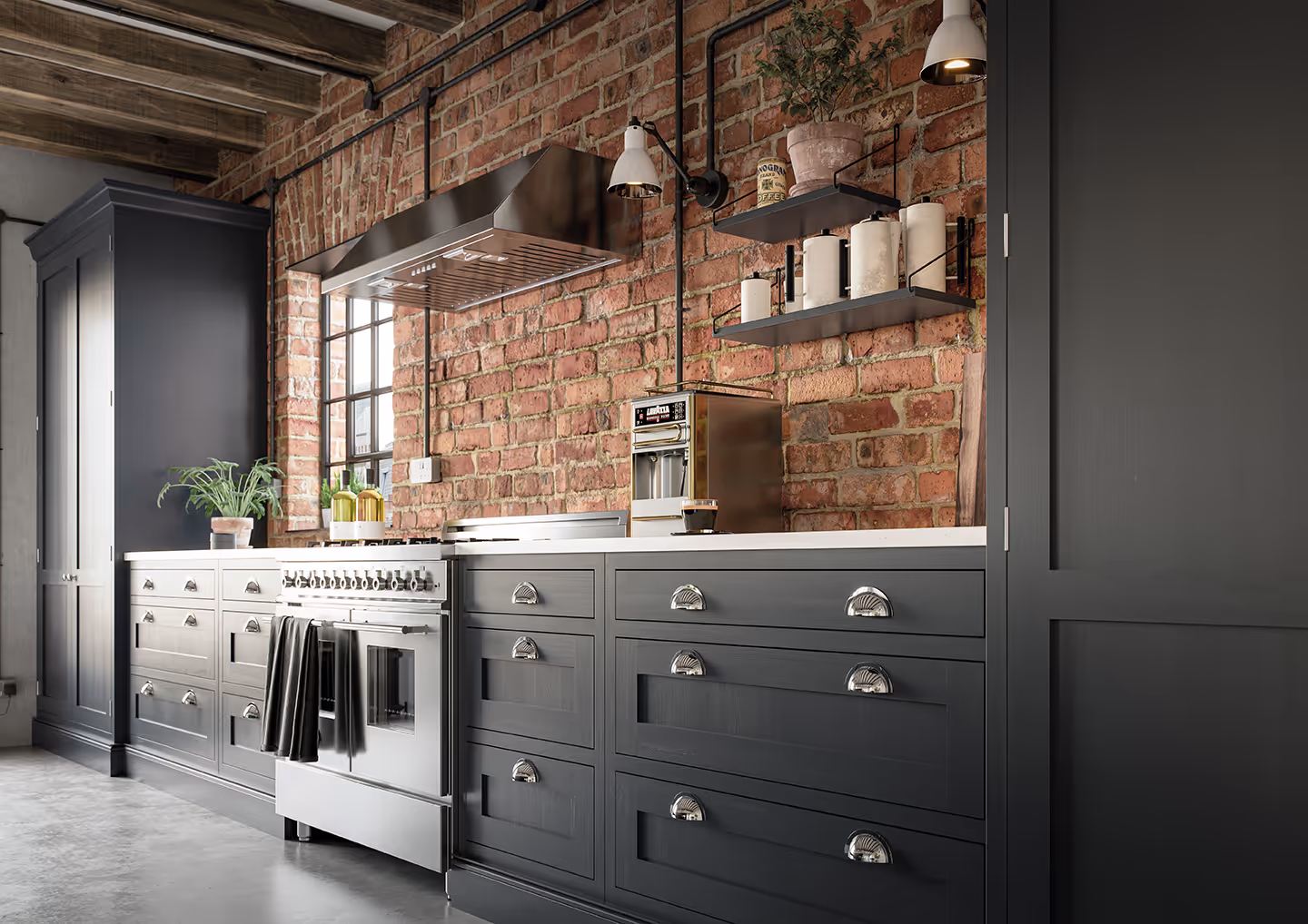 Novelle Jasper bespoke kitchen by Anthony Lawrence Interiors, Saddleworth