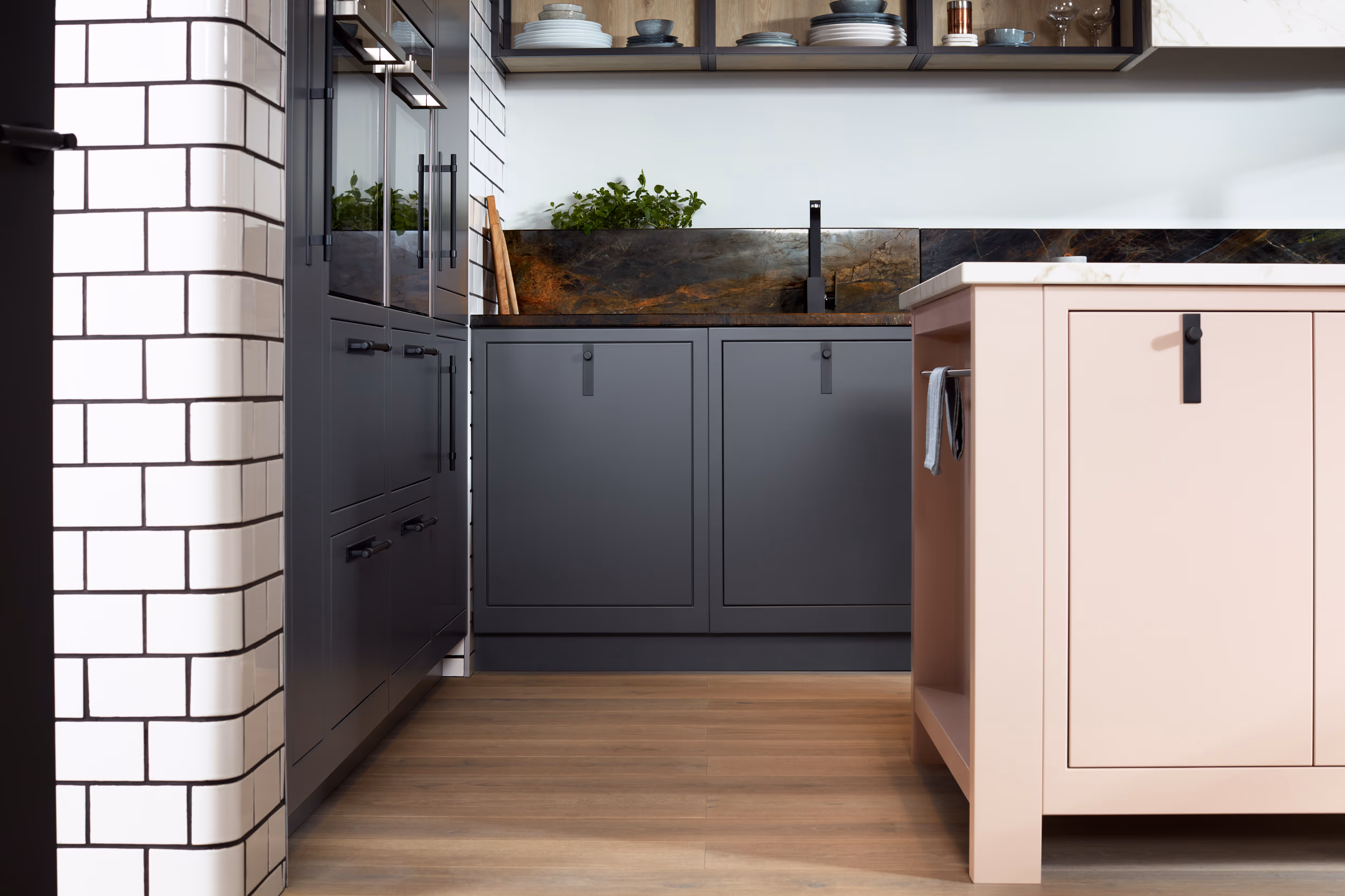 1909 Slab bespoke kitchen by Anthony Lawrence Interiors, Saddleworth
