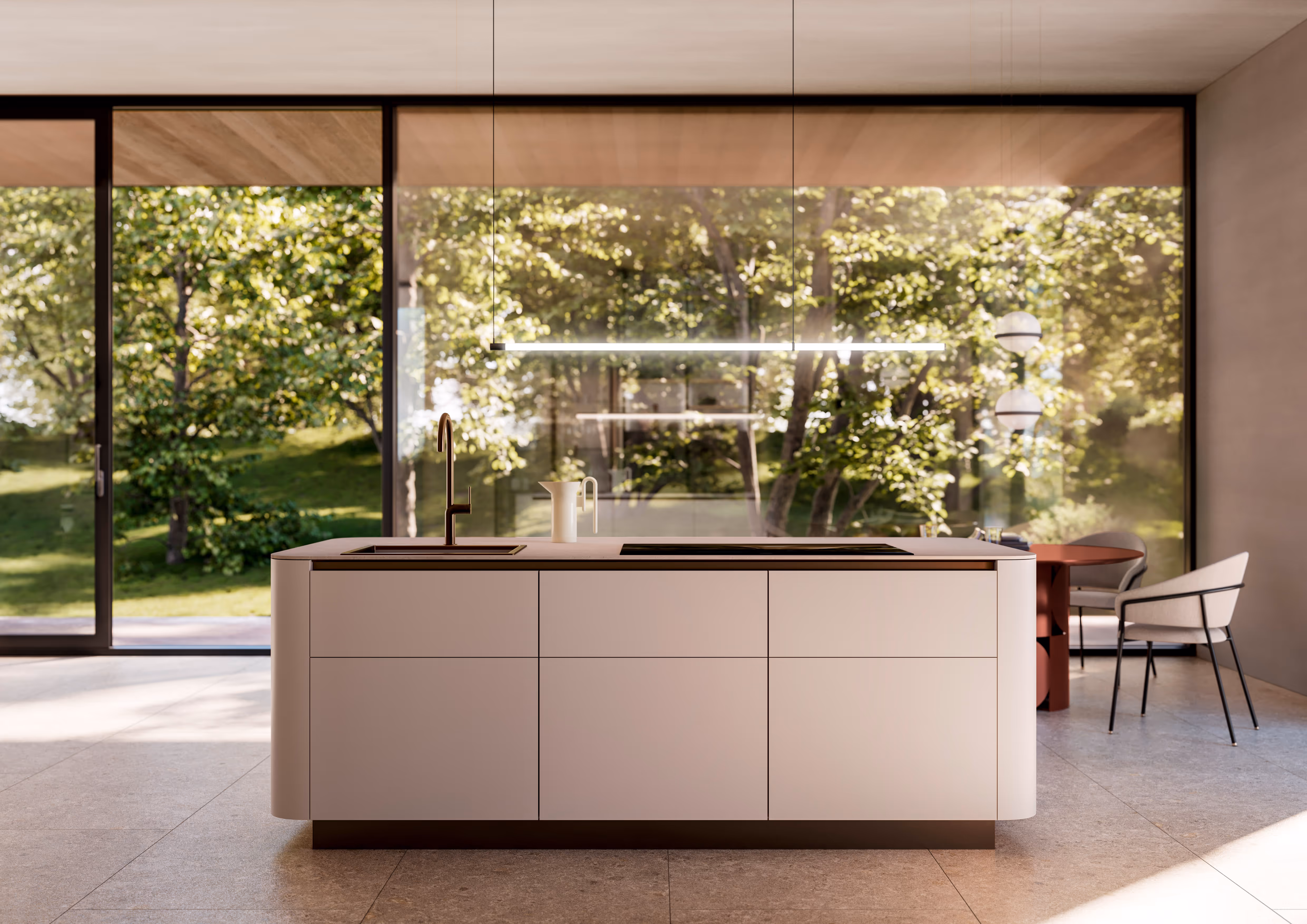 Leicht bespoke German kitchen by Anthony Lawrence Interiors, Saddleworth