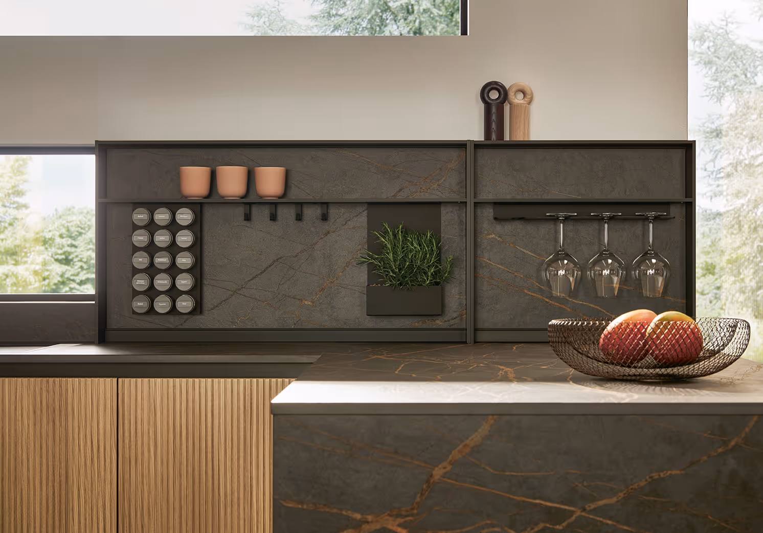 Next125 NX670 bespoke kitchen by Anthony Lawrence Interiors, Saddleworth