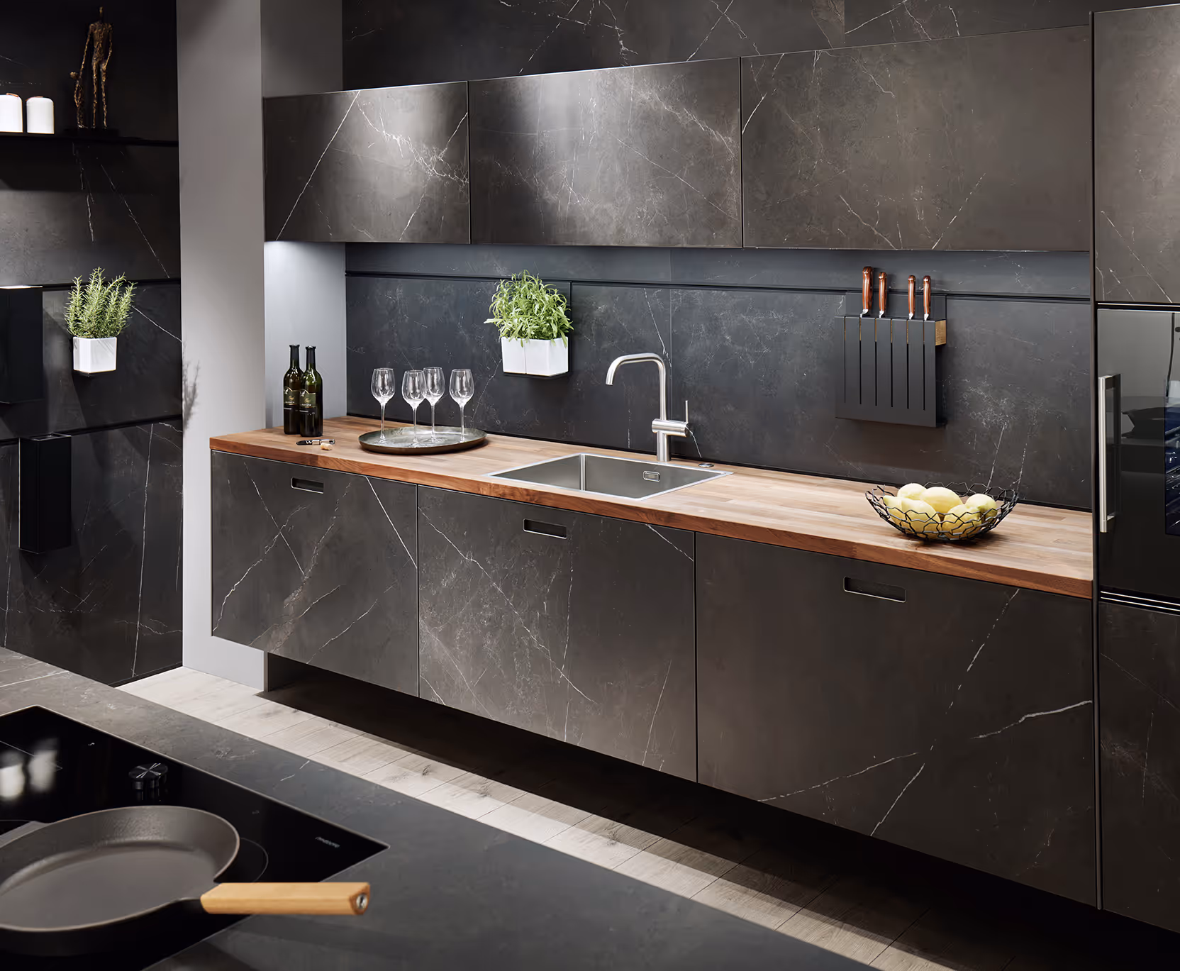 Next125 NX960 bespoke kitchen by Anthony Lawrence Interiors, Saddleworth
